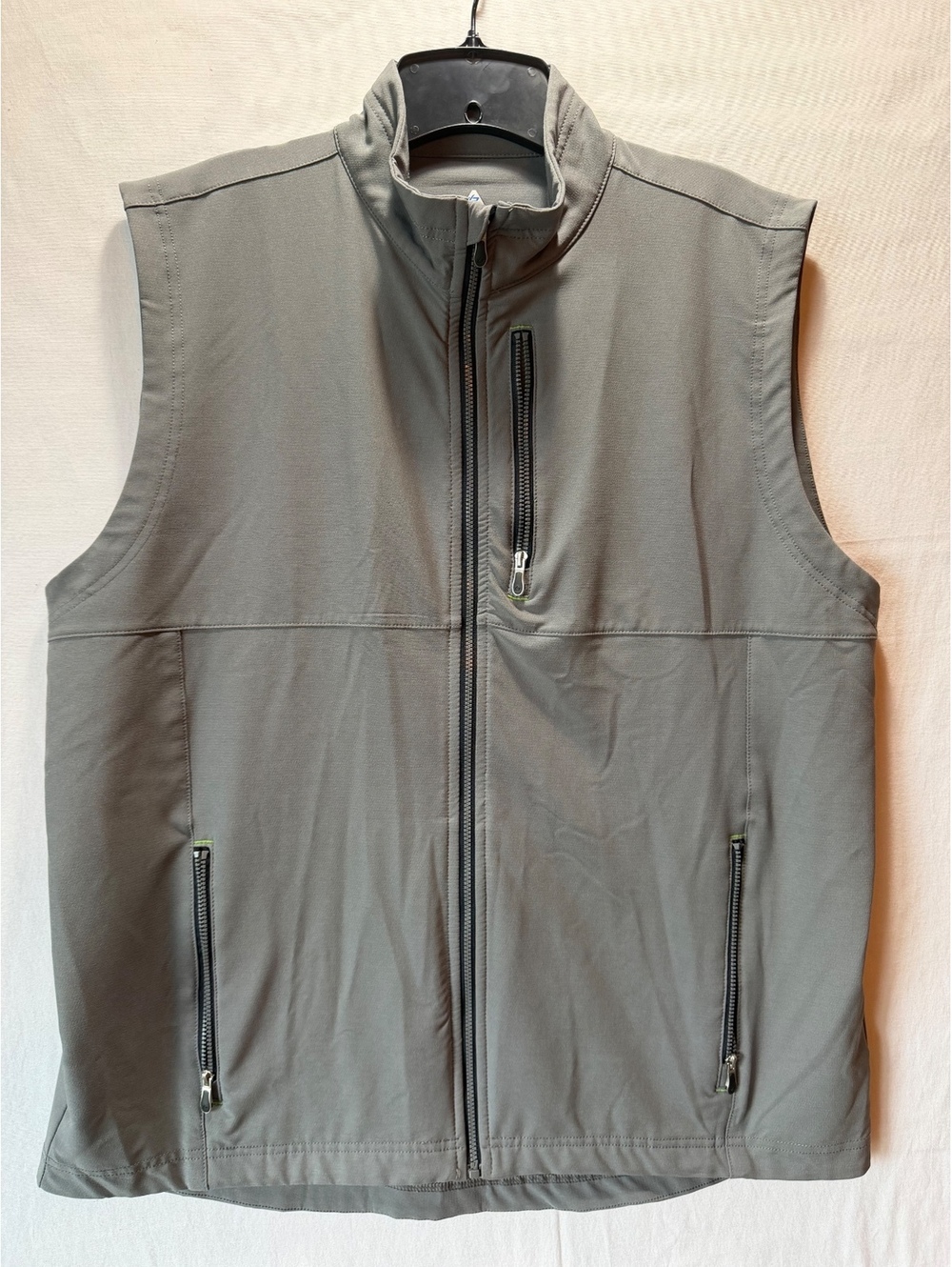 Bolle Golf Storm Men's Gray Softshell Vest Medium